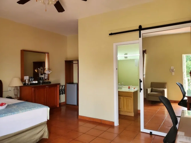 Standard Quadruple room with balcony and with view