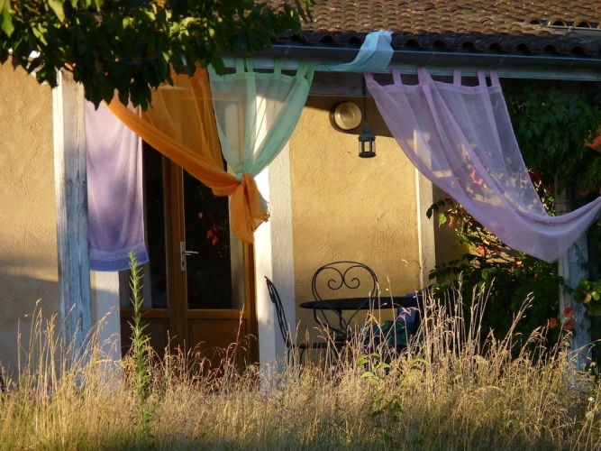 Outside