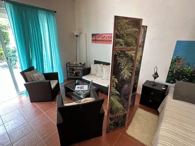 Studio with balcony