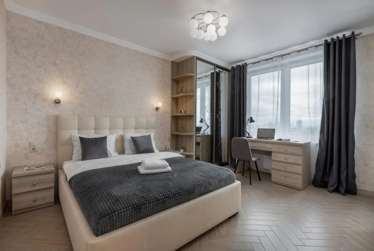 Фотография номера квартиры Апартаменты на улице Петра Мстиславца 17