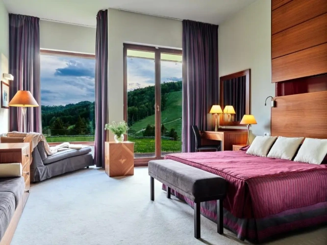 Executive Double room with balcony and with view