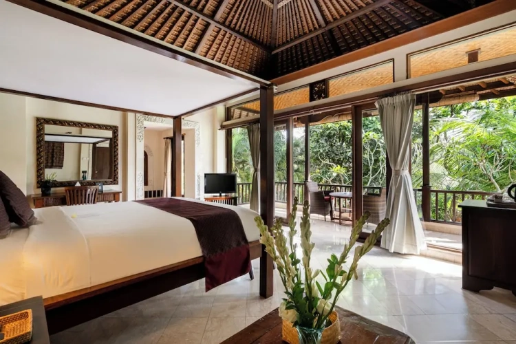 Deluxe room with balcony and with view