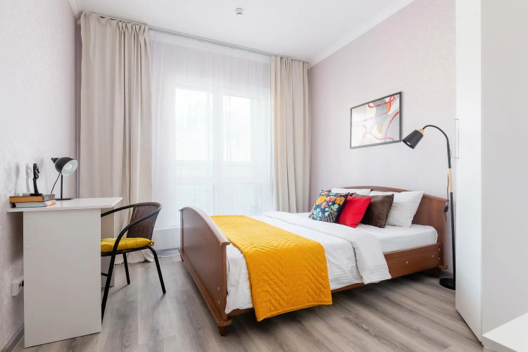 Фотография номера квартиры Квартира SleepNsk Трехкомнатная около Аквапарка