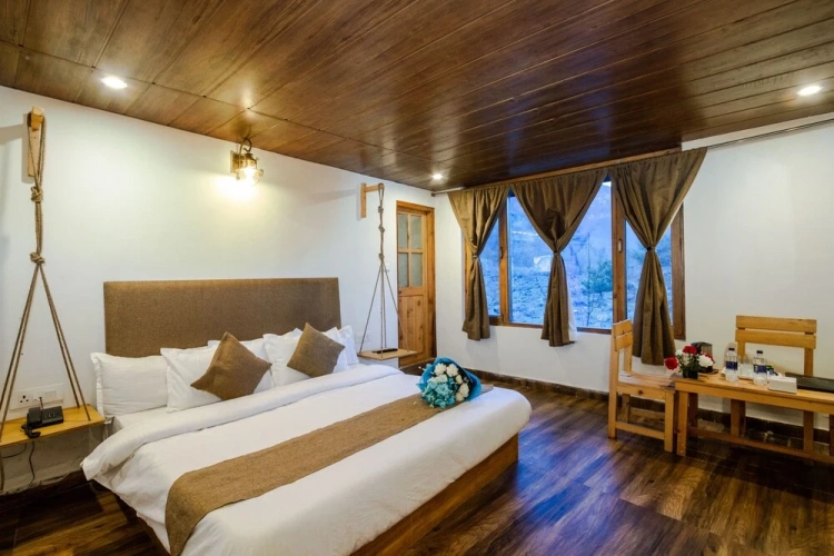 Standard Double room with balcony and with mountain view