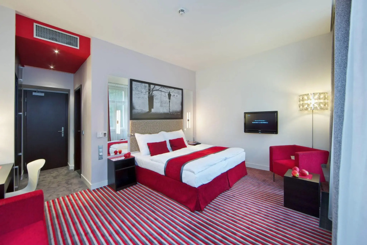 Red and Blue Design Hotel Prague