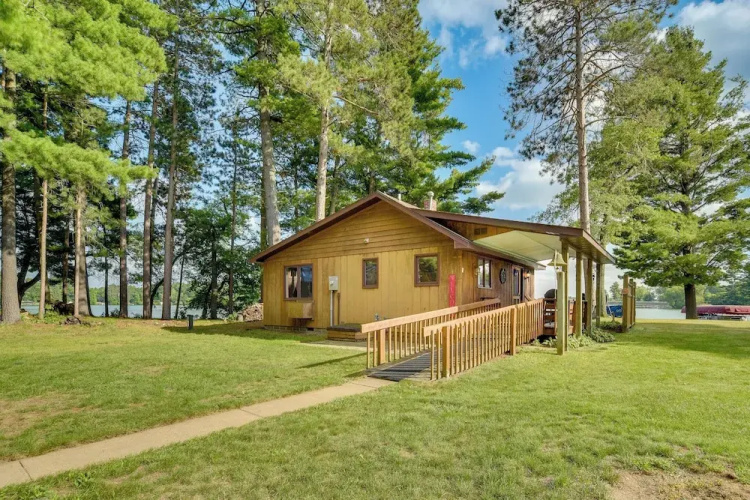 Lakefront Chetek Vacation Rental w/ Private Dock!