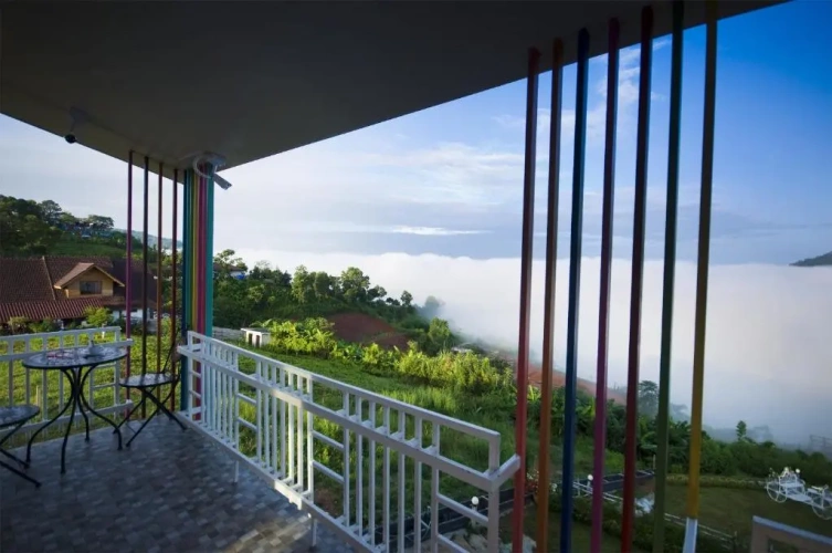 Standard Double room with balcony and with mountain view