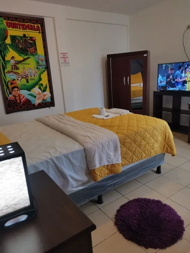 Comfort Quadruple room with garden view