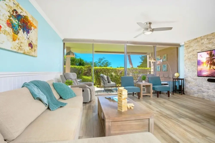 1 Bedroom Double Family Apartment with garden view