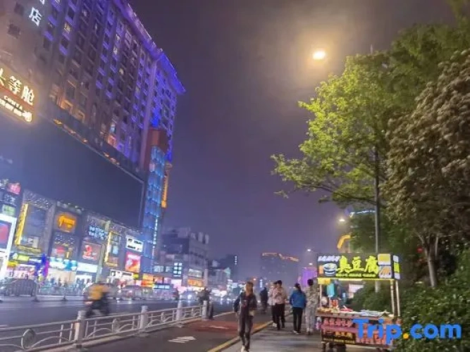 Outside