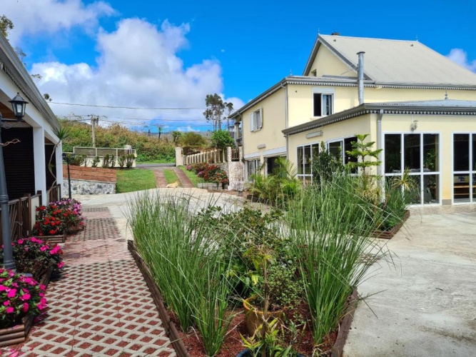 Outside