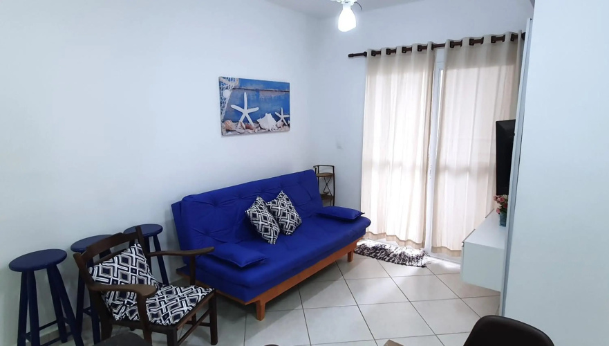 Apartamento 1 novíssimo e bem localizado - Itaguá - UBATUBA-SP