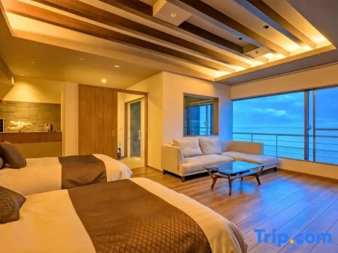 Deluxe Twin room with ocean view