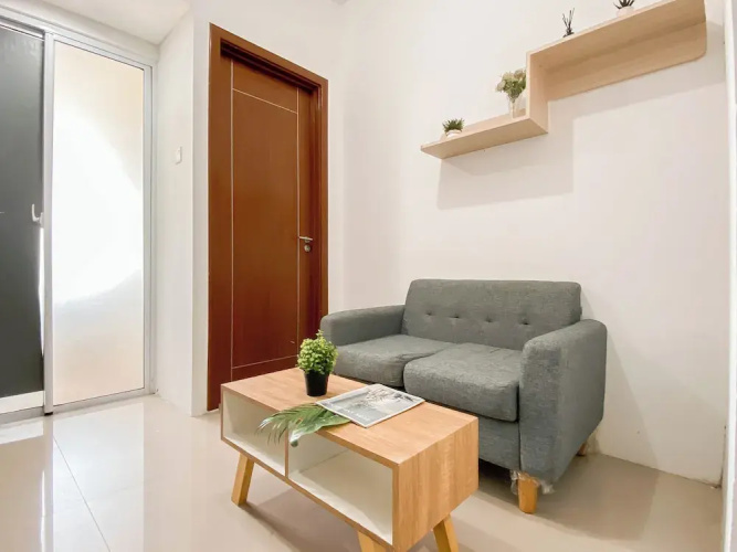 Basic Look 1 Br At Vittoria Residence Apartment