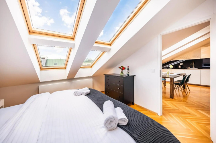 Luxurious Woodrow Wilson apt in Prague centre
