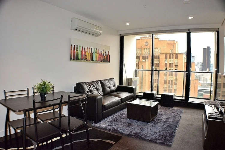 2 Bedrooms Standard Apartment with balcony and with city view