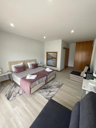 Standard Family room with balcony and with river view