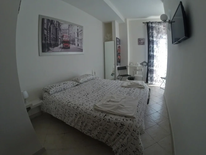 Superior Double room with balcony and with courtyard view