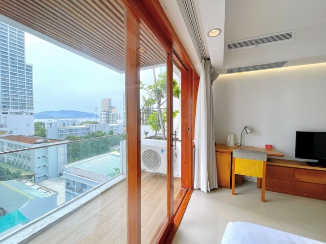 Premier Double room with balcony and with sea view