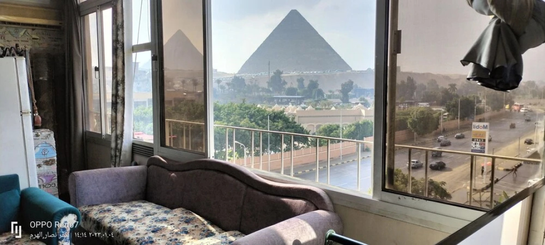 A pyramids view