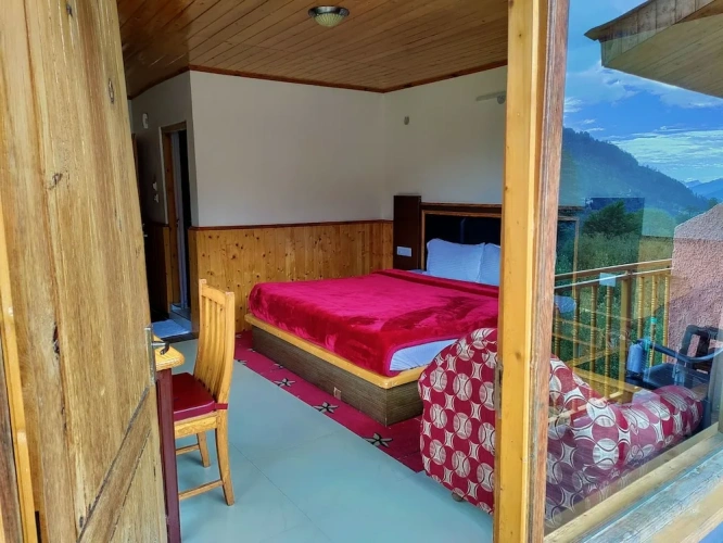 Luxury Double room with balcony and with view