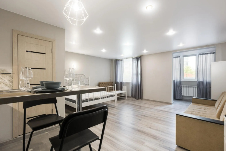 Фотография номера квартиры Гербера Апартмент на улице Салтыкова-Щедрина