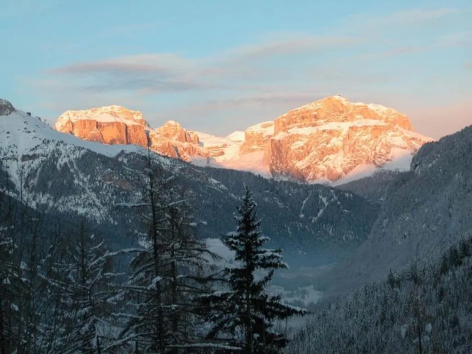 Double Apartment with mountain view