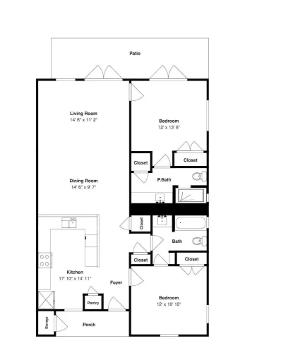 2 Bedrooms Standard room