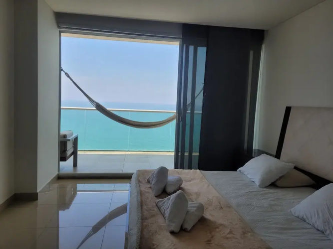 H2 Bocagrande Vista al Mar-Bahía