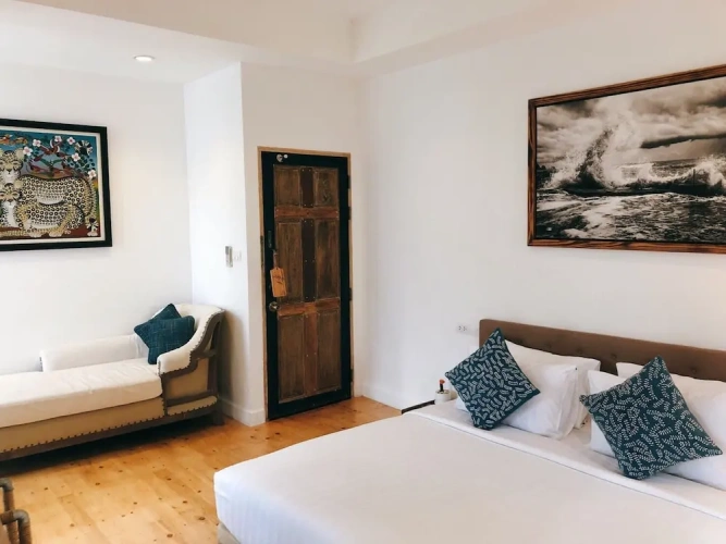 Standard room with balcony and with mountain view