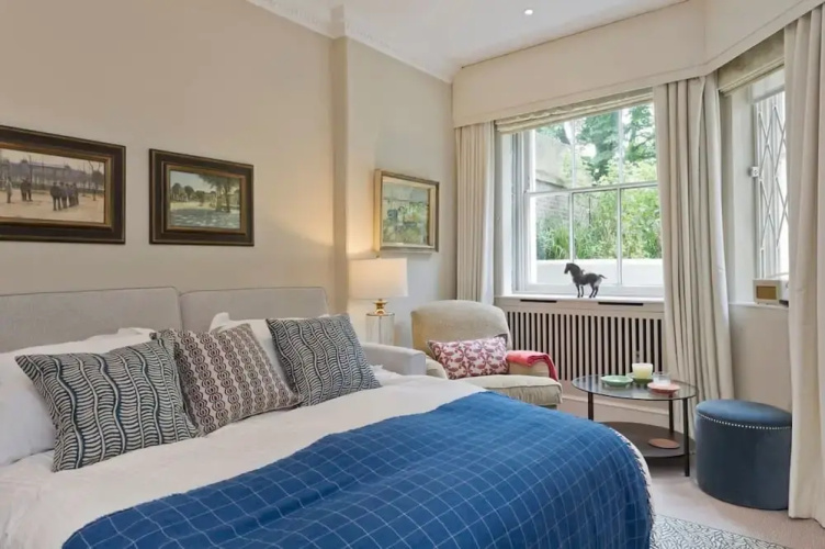 Studio Flat w Garden Access Holland Park