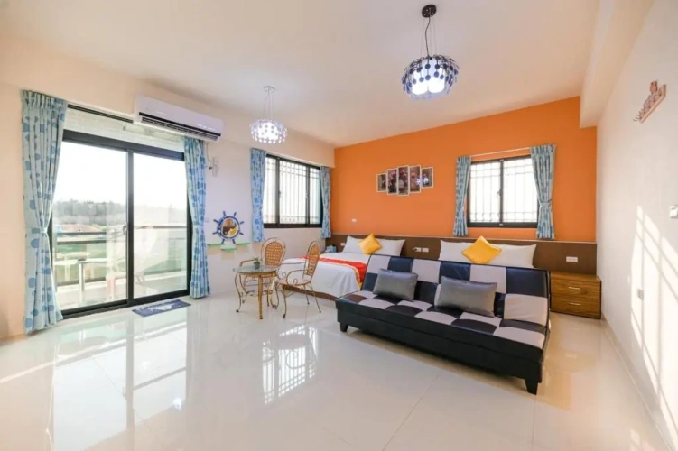 Standard Quadruple room with balcony