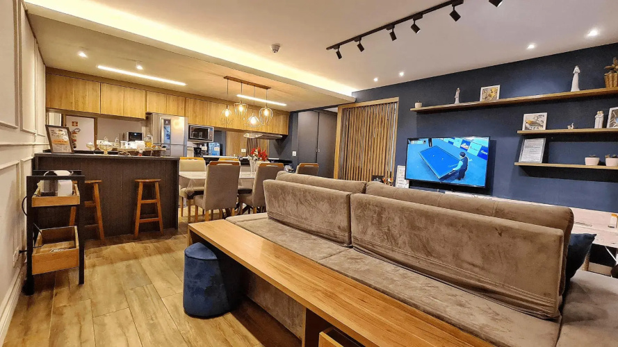 Loft Lindo com Ar Condic, WIFI, Perto de Capivari
