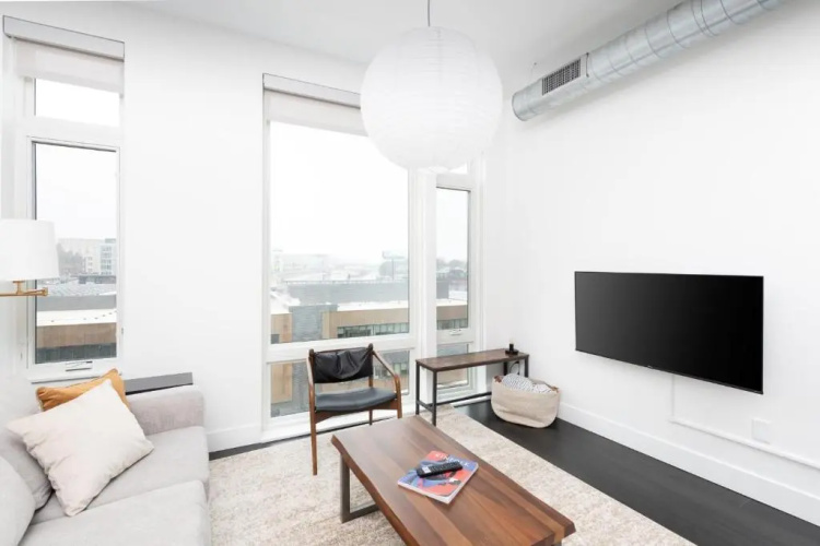 Flexhome Skywalk to Fiserv U4 RooftopGymParking