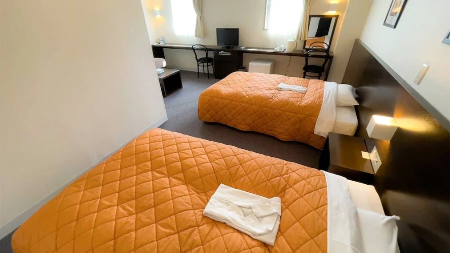 Standard Twin room with mountain view
