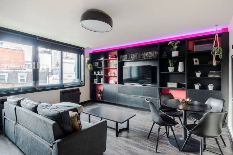 Double Apartment with city view