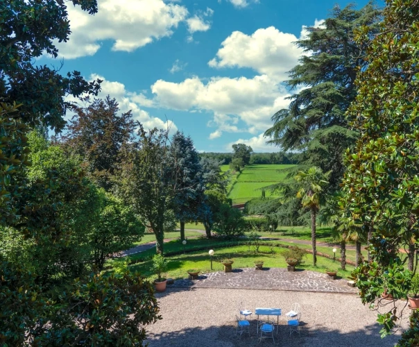 Deluxe Double Suite with balcony and with garden view