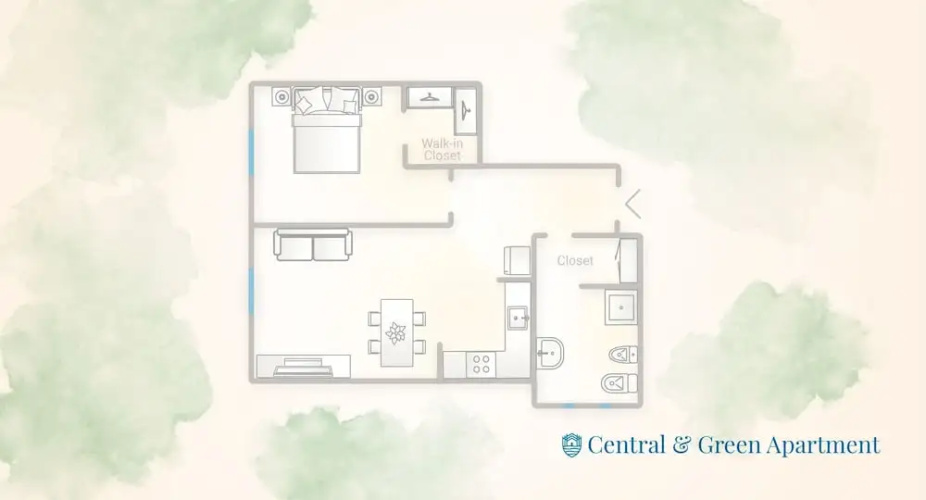 Co-c933-ggar24c4 - Central Green Apartment