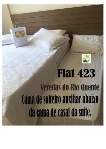 Flat 423- Veredas do Rio Quente