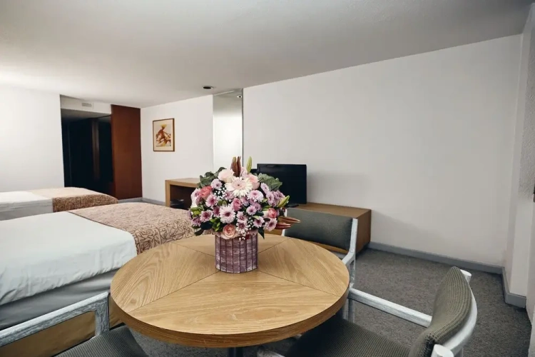 Standard Quadruple room with city view