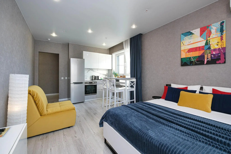 Фотография номера квартиры Апартаменты на улице Обская, 46/2