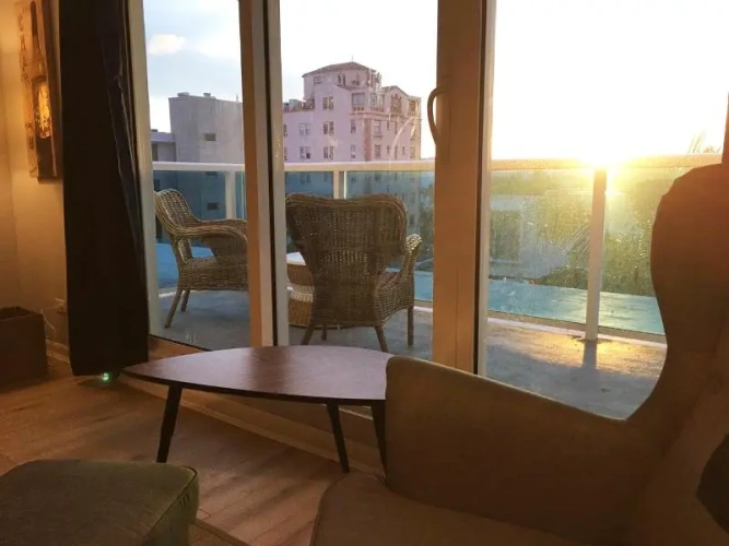 Deluxe Family room with ocean view