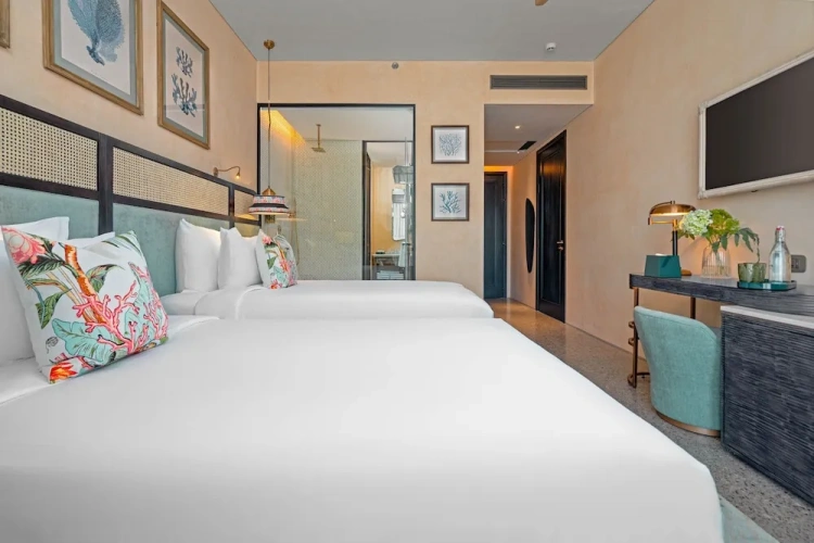 Classic Twin room with city view