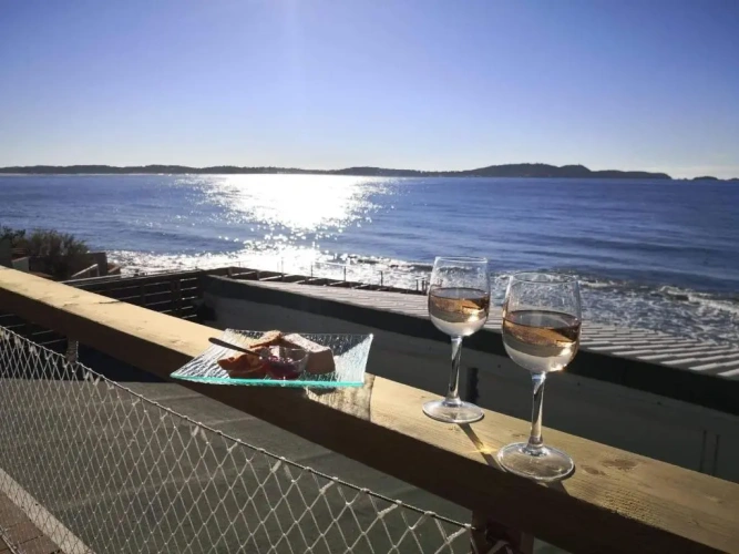 Standard Double room with balcony and with sea view