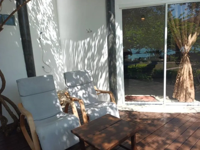Grand room with balcony and with view