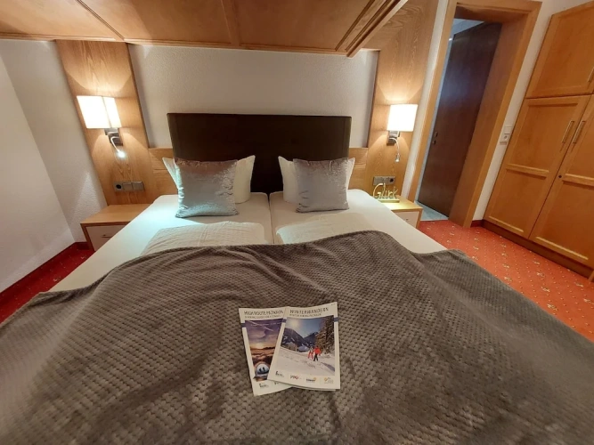 Classic Double room with balcony and with land view