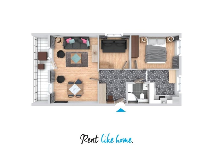 2 Bedrooms Apartment