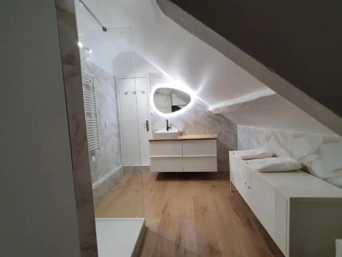 Duplex 50 m2 au pied des planches