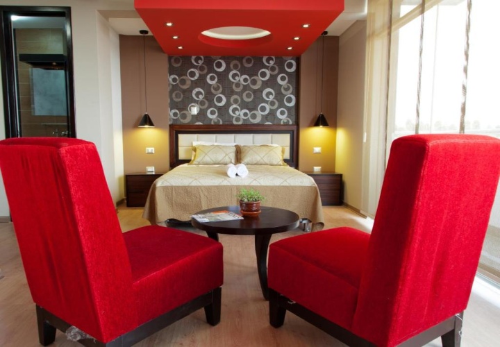 Suite with balcony and with view