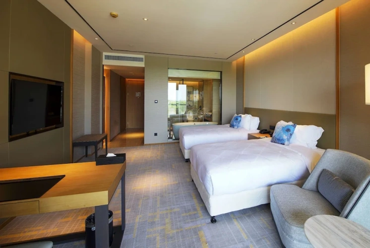 Standard Twin room with lake view